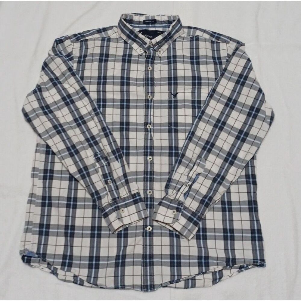 American Eagle Outfitters. Long‎ sleeve button down shirt men. Size: XL